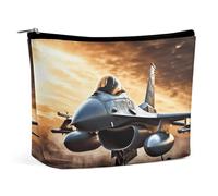 Small Cosmetic Bag Elegant Roomy Falcon Fighter Makeup Bags Portable Zipper Pouch Lipstick Bag Travel Toiletry Bag for Best Friend Gift