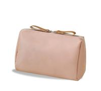 Small Cosmetic Bag, Small Makeup Bag, Waterproof Travel Make Up Pouch with Zipper, for Women and Girls (Khaki m)