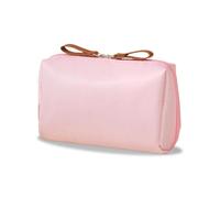 Small Cosmetic Bag, Small Makeup Bag, Waterproof Travel Make Up Pouch with Zipper, for Women and Girls (Pink s)