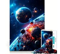 Small Cosmic Flashes 1000 Piece Jigsaw Puzzles for Adults Teenagers Memory Gain Relaxed Mind Design Assembly 50x75cm