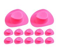 Small Cowgirl Hats, Western Cowgirl Hat Cake Toppers | Birthday Decorations for Holiday Dolls Crafts Dessert BBQ Music Festival Baby Showers Events