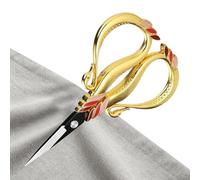 Small Craft Sewing Shears | Retro Swan Design Small Cutter - Yarn Scissors for Crocheting,For Thread Cut Off DIY Art Knitting Fabric Pearlworks Scrapbookings