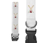 Small 'Cricket Bats and Balls' Dog Collar (PR00059473)