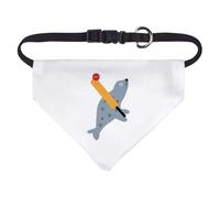 Small 'Cricket For Mr Seal' Dog/Cat/Pet Bandana (PD00057527)