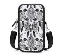 Small Crossbody Bag for Women Mini Cell Phone Purse with Strap Lightweight Cell Phone Bag Cute Cross Body Purse Animals Sea Turtles Crossbody Wallet Crossbody Purse Travel Wallet