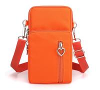Small Crossbody Bag for Women Mini Crossbody Purse Cell Phone Shoulder Bag Mini Wallet Over Shoulder Strap, 01 Orange, Small, Mini Crossbody Bag