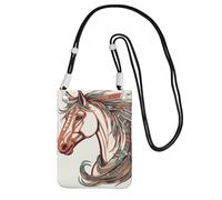 Small Crossbody Bags for Women Cell Phone Purse Mini Cellphone Wallet Cupid Arrow Love Horse Cell Phone Bag