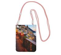 Small Crossbody Bags for Women Cell Phone Purse Mini Cellphone Wallet Positano Seaside Sunset Cell Phone Bag