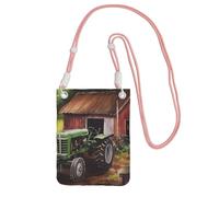 Small Crossbody Bags for Women Cell Phone Purse Mini Cellphone Wallet Tractor on the Farm Cell Phone Bag