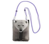Small Crossbody Bags for Women Cell Phone Purse Waterproof Phone Bag Polar Bear Wallet Purses Fanny Pack