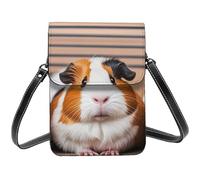 Small Crossbody Bags For Women, Guinea Pigs Cell Phone Purse Pu Leather Wallet Bag With Shoulder Strap