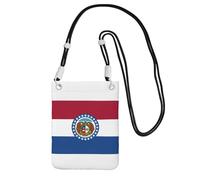 Small Crossbody Cell Phone Purse for Women Mini Fashion Phone Sling Bag Missouri State Flag Print, Black, One Size