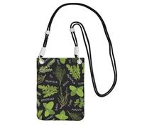 Small Crossbody Purse Carry A Mobile Phone Bag Diagonally Basil Thyme Dill & Rosemary Mini Shoulder Purse Wallet Smart Phone Wallet