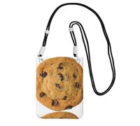 Small Crossbody Purse Carry A Mobile Phone Bag Diagonally Chocolate Cookie Mini Shoulder Purse Wallet Smart Phone Wallet