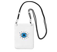 Small Crossbody Purse Carry A Mobile Phone Bag Diagonally Evil Eye Mini Shoulder Purse Wallet Smart Phone Wallet