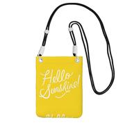 Small Crossbody Purse Carry A Mobile Phone Bag Diagonally Goodlooking Hello Sunshine Mini Shoulder Purse Wallet Smart Phone Wallet