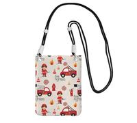 Small Crossbody Purse Carry A Mobile Phone Bag Diagonally Little Boys And Girls In Firefighters Mini Shoulder Purse Wallet Smart Phone Wallet