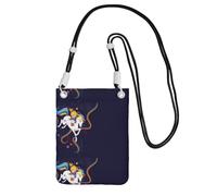 Small Crossbody Purse Carry A Mobile Phone Bag Diagonally Rainbow Bright Mini Shoulder Purse Wallet Smart Phone Wallet
