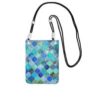 Small Crossbody Purse Carry A Mobile Phone Bag Diagonally Stone Pattern Mini Shoulder Purse Wallet Smart Phone Wallet