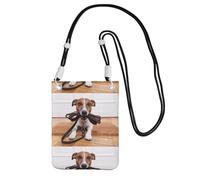 Small Crossbody Purse Cell Phone Wallet Purses Should Bag Crossbody Bag,Dogs Jack Russell Terrier Animals,Black