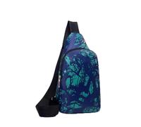 Small Crossbody Sling Backpack for Women Men, Shoulder Chest Bag Daypack for Hiking Traveling, Fanny Packs for Outdoors Sports Cycling (Green)