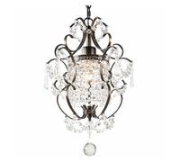 Small Crystal Raindrop Chandelier Light Fixture Decorative Bedroom Corridor Living Room,Pendant Lamp Fixture