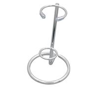 Small Crystal Wand Display Stand,2.4x3.7 inch Iron Arms Display Stand Display Easel Holder for Small Gemstones Crystal Mineral Agate