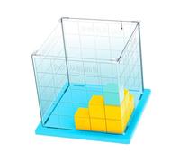 Small Cube Blocks Math Teaching Aid for Stacking Problem Solving Skills Kids