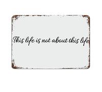 Small Custom s Signs with Sayings Metal Tin Sign Motivational Wall Art Rustic Wall Decorations for Living Room Kitchen Wall Hanger Retro Decoration 8"x12"