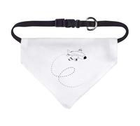 Small 'Cute Airplane Loop' Dog/Cat/Pet Bandana (PD00063251)