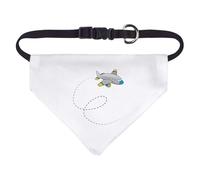 Small 'Cute Airplane Loop' Dog/Cat/Pet Bandana (PD00063253)