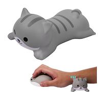 Small Cute Cartoon Mouse Pad, Computer Accessories Mouse Pad with Ergonomic Wrist Rest Support, Office Decompress, Comfortable for PC, Laptop