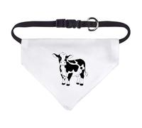 Small 'Cute Dairy Cow' Dog/Cat/Pet Bandana (PD00060755)