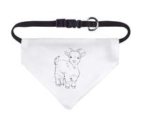 Small 'Cute Goat Kid' Dog/Cat/Pet Bandana (PD00064125)