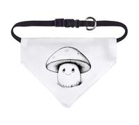 Small 'Cute Happy Mushroom' Dog/Cat/Pet Bandana (PD00062151)