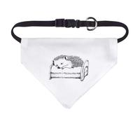 Small 'Cute Hedgehog Sleeping' Dog/Cat/Pet Bandana (PD00063665)