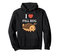 Small cute insect Woodlice minimalist simple i love Pill bug Pullover Hoodie