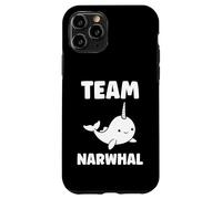 Small cute simple minimalist sea unicorn team Narwhal Case for iPhone 11 Pro