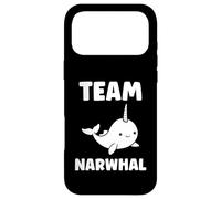 Small cute simple minimalist sea unicorn team Narwhal Case for iPhone 17 Pro Max