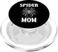 Small cute Spider funny woman quote Spider mom PopSockets PopGrip for MagSafe