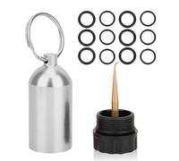 Small Cylinder Storage Bottle With 12 Seal Rings Diving Valves Sealing Rings Aluminum Alloy Tanks Scubas Tanks