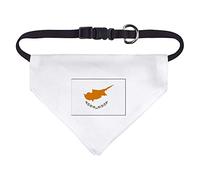 Small 'Cyprus Flag' Dog/Cat/Pet Bandana (PD00015365)