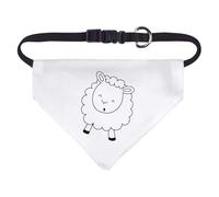Small 'Dancing Lamb' Dog/Cat/Pet Bandana (PD00063259)