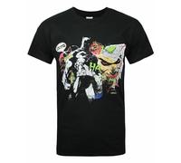 (Small) DC Comics Short Sleeved T-Shirt (Mens Black)