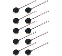 Small DC Motor - 10pcs DC Electronic Vibration Motor, Small Button Game Controller Vibrating Motor for Electronics, Pagers, Tablets, Smartphones, Game Controllers, Massagers, Beauty Equipment