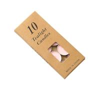 Small Decorative Candle Lamp & Holder Set | Romantic Enamel Tea Light Candles for Wedding, Proposal, Anniversary | Home Decor & Gift for Her