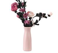 Small Decorative - Design Flower Vase for Flower Arrangements Lightweight and Durable Stylish Shape for Modern Home Decor Space Saving Table Vase for Aesthetic Presents