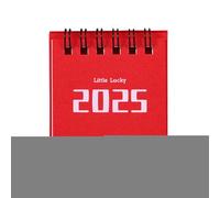 Small Desk Calendar 2024-2025 | Portable Table Monthly Calendar from Aug. 2024 to Dec. 2025 | Writable Flipping Academic Year Desk Calendars for Home School, Clear Printing
