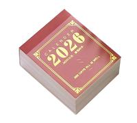 Small Desk Calendar 2026-4x5cm 365 Days Tear Off Organizer, Small Calendar 2026 Planner Desk Decoration for Home Office School Travel Schedule Appointment Student Teacher Christmas New Year