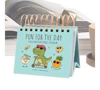 Small Desk Calendar 2026 - Mini Daily Calendar With 365 Motivational Quotes, Tear-Off Pun & Inspiration Cards, Positive Affirmations Desk Decor For Office, Students & Women Gift